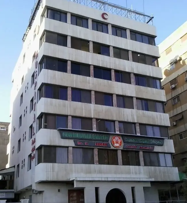 Sinan Hospital building in Damascus